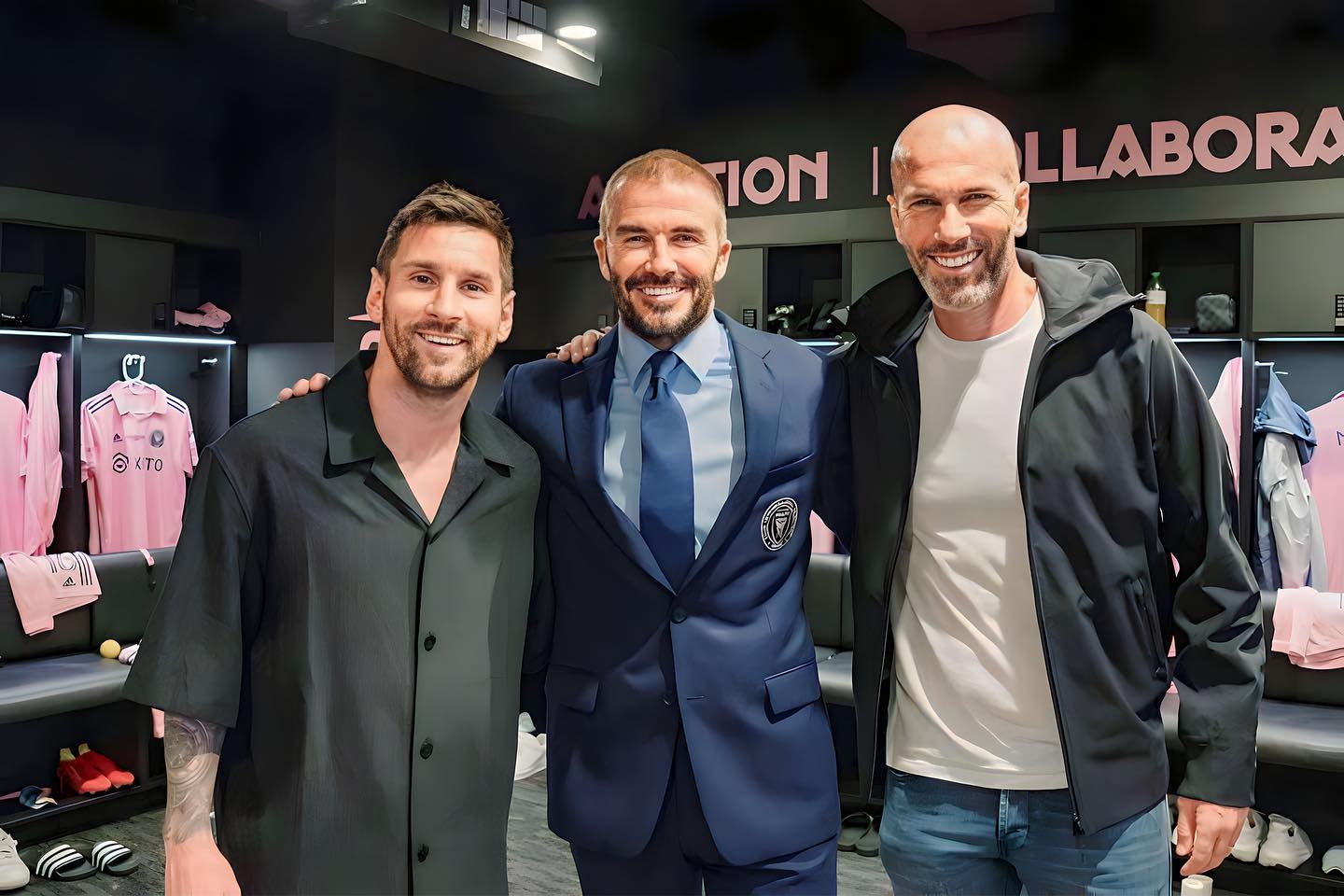 David Beckham reunites with Zidane at Real Madrid’s US Open Cup final, despite Messi's absence!