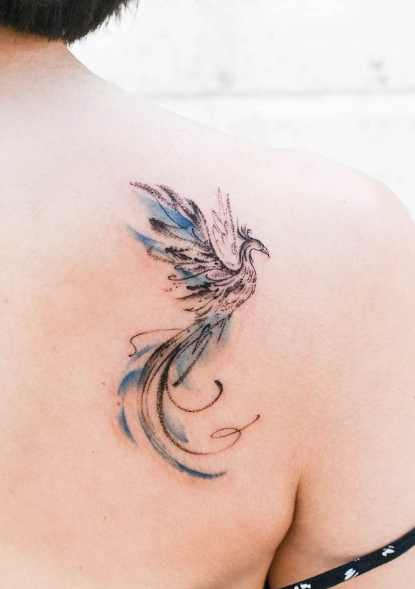 Mesmerizing and Majestic: 44 Phoenix tattoos for Women that Will Leave You in Awe