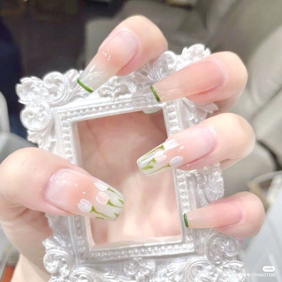 Reimagine elegance with the allure of coffin-shaped fake nails—discover their captivating charm!