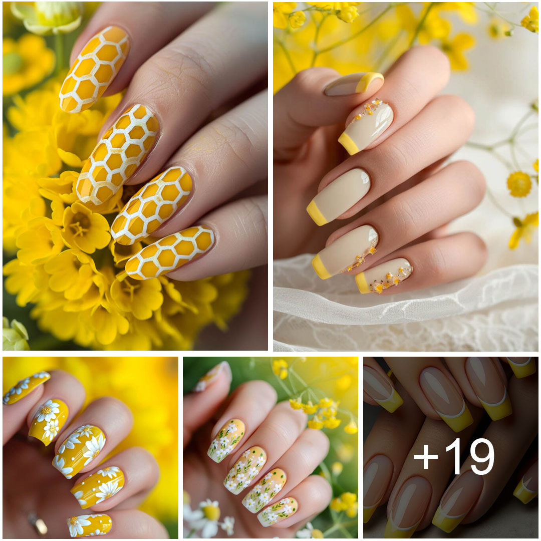 Dazzling Yellow Nails: Bringing Sunshine to Your Fingertips